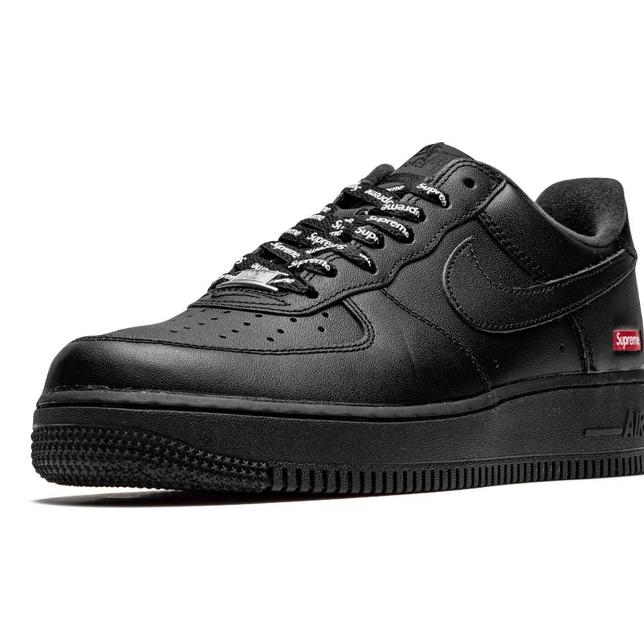 Black Supreme 1 Air Nike Force Low 0811
